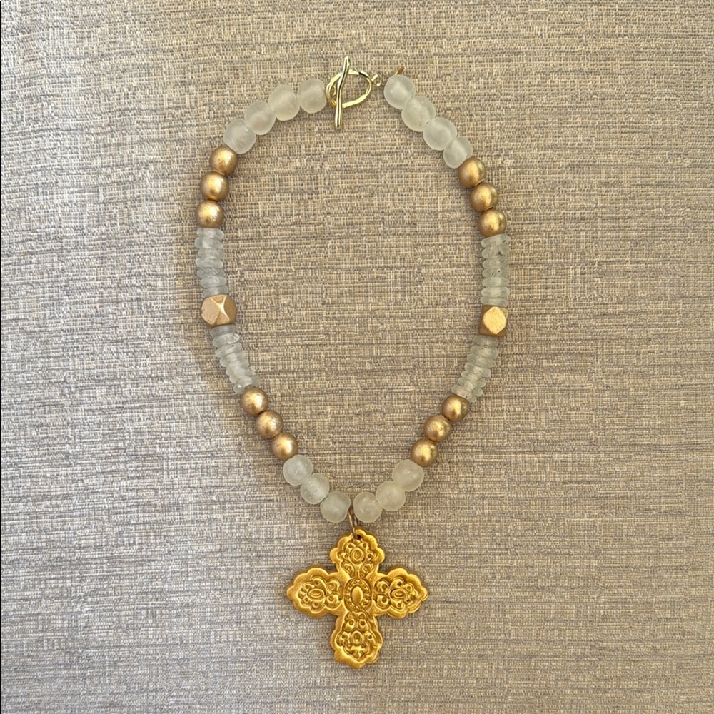 Hidden Truth Cross Necklace